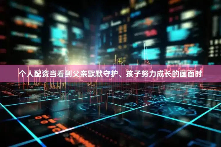 个人配资当看到父亲默默守护、孩子努力成长的画面时